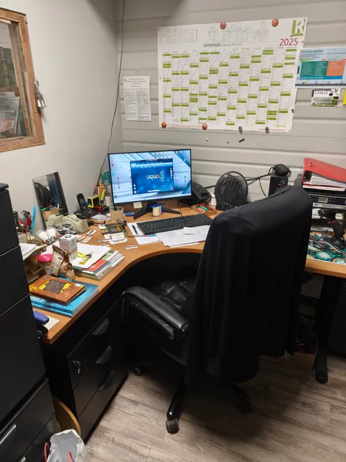 Vue du bureau arrière — Épicerie De la terre au panier, Phalsbourg (57)